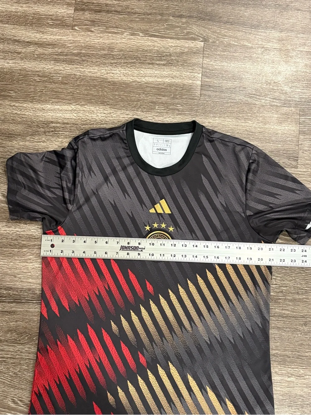 adidas Germany 2022 World Cup Pre-Match Jersey Shirt Size L